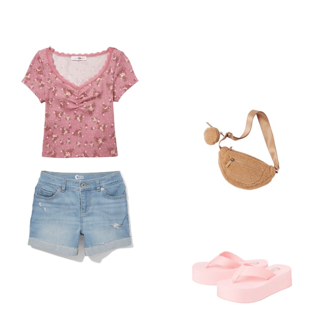2nd bundle featuring 3 items which compliment Tween Girls Platform Flip Flops