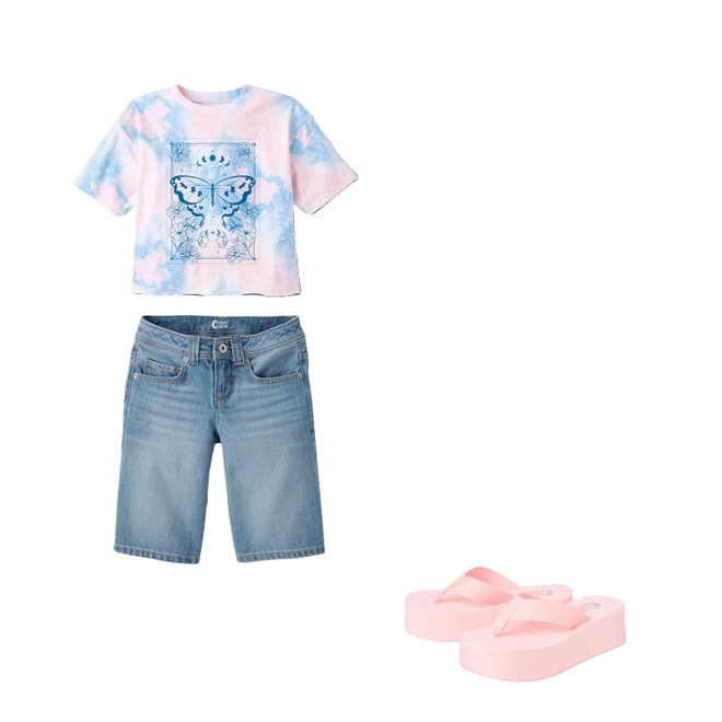 8th bundle featuring 2 items which compliment Tween Girls Platform Flip Flops
