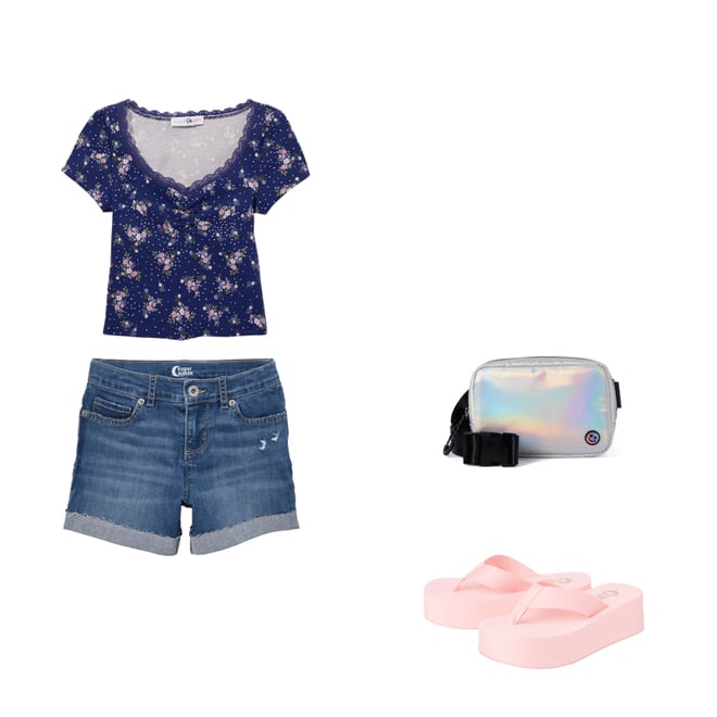 1st bundle featuring 3 items which compliment Tween Girls Platform Flip Flops
