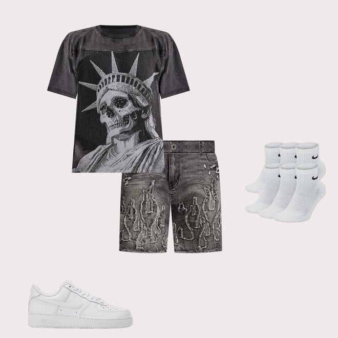 Majestik Liberty Tapestry Tee