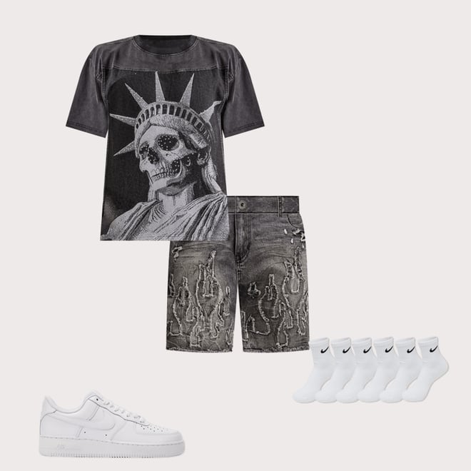 Majestik Liberty Tapestry Tee