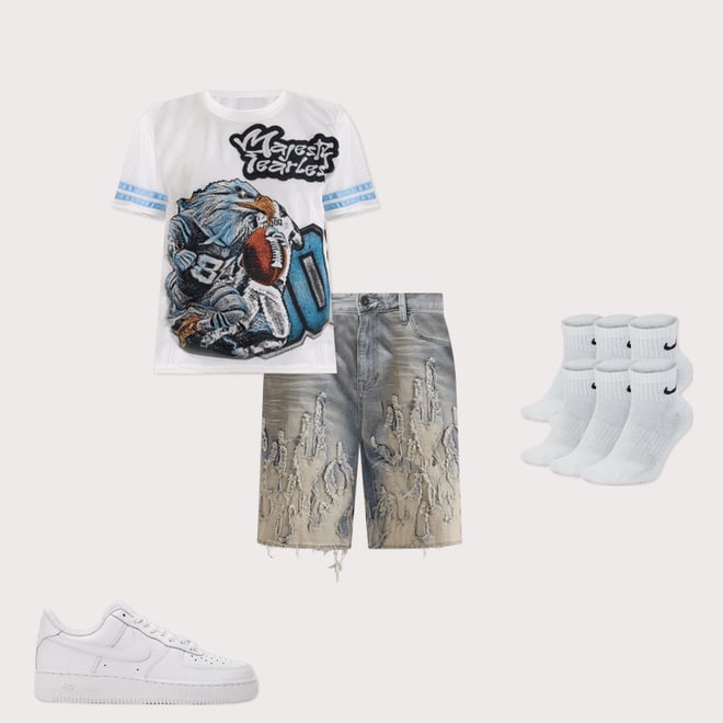 Majestik Eagle Mesh Tee