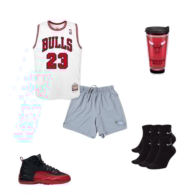 100% Authentic Michael Jordan Mitchell Ness 97 98 Bulls