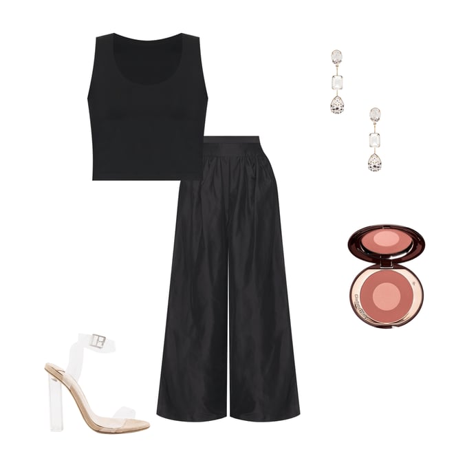 4th bundle featuring 4 items which compliment x Intimately FP Clean Lines Muscle Cami In Black