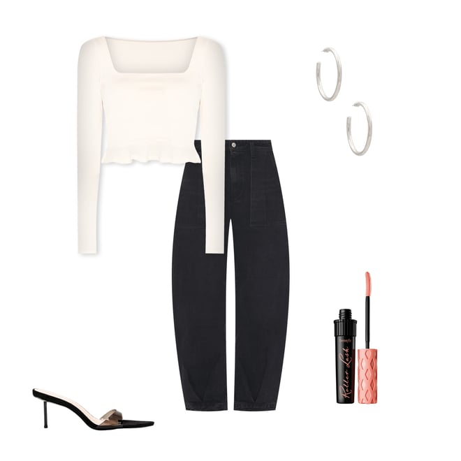 3rd bundle featuring 4 items which compliment Priscilla Ribbed Top