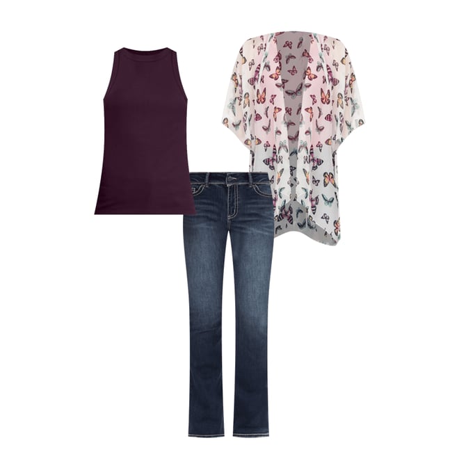4th bundle featuring 3 items of womens top engaged jeans gallery