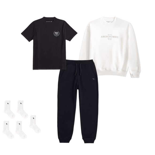 logo crew sweatshirt
