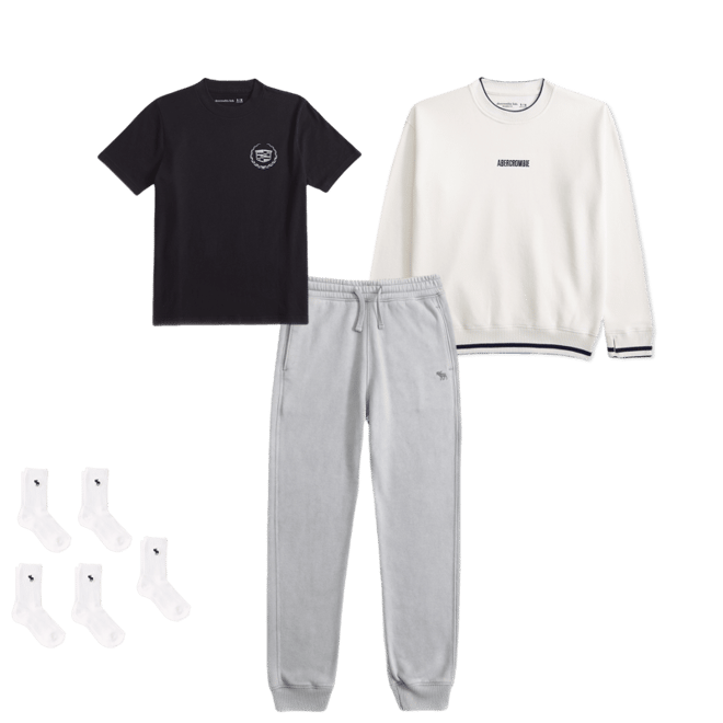 logo crew sweatshirt