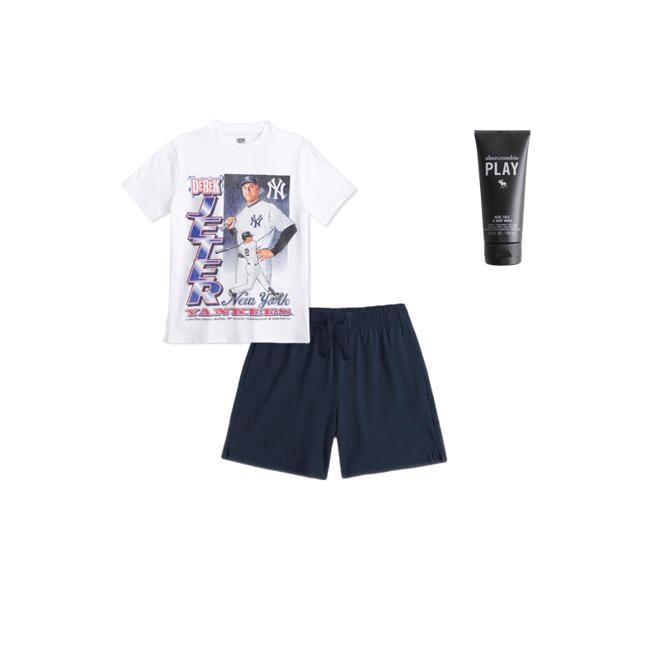 a&f hybrid shorts