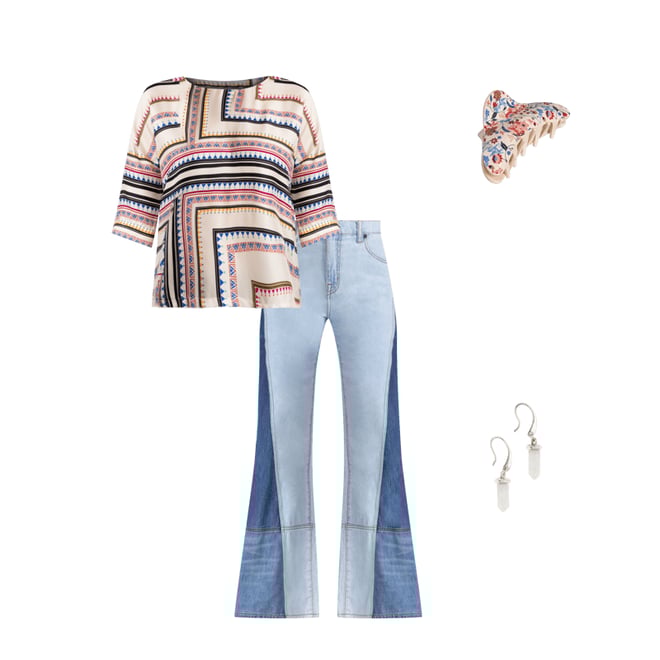 Buy ARDEN OVERSIZED BLOUSE | Johnny Was