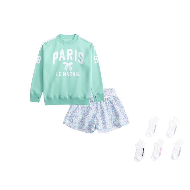 ypb ruffle shorts