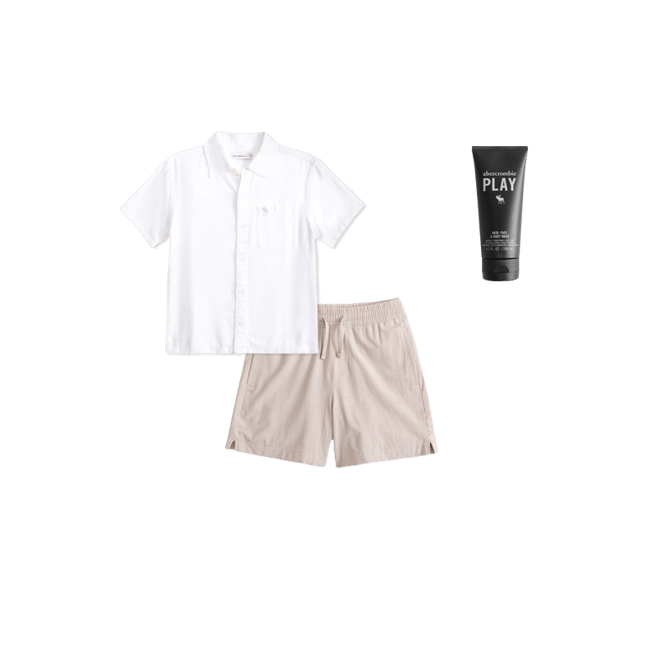 a&f hybrid shorts