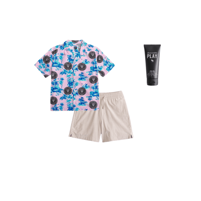 a&f hybrid shorts