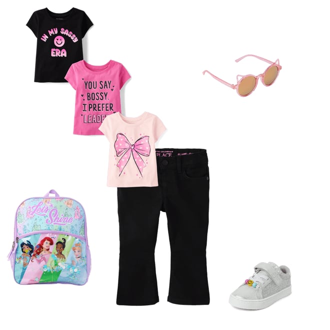 4th bundle featuring 4 items which compliment Baby And Toddler Girls Flare Jeans