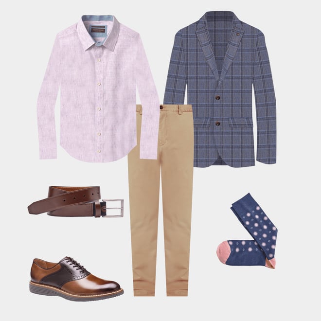 7th bundle featuring 5 items which compliment Washed Chinos