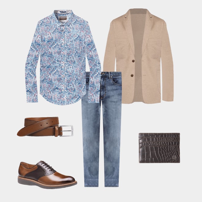 8th bundle featuring 5 items which compliment Diagonal Embossed Belt
