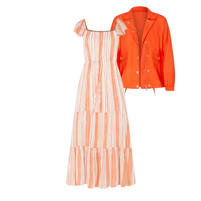 2nd bundle featuring 1 items which compliment Flutter Sleeve Maxi Dress W/ Cinched Waist