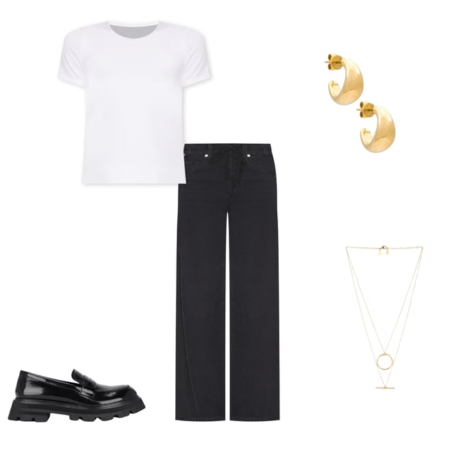2nd bundle featuring 4 items which compliment Brynn Drawstring Trouser Jeans