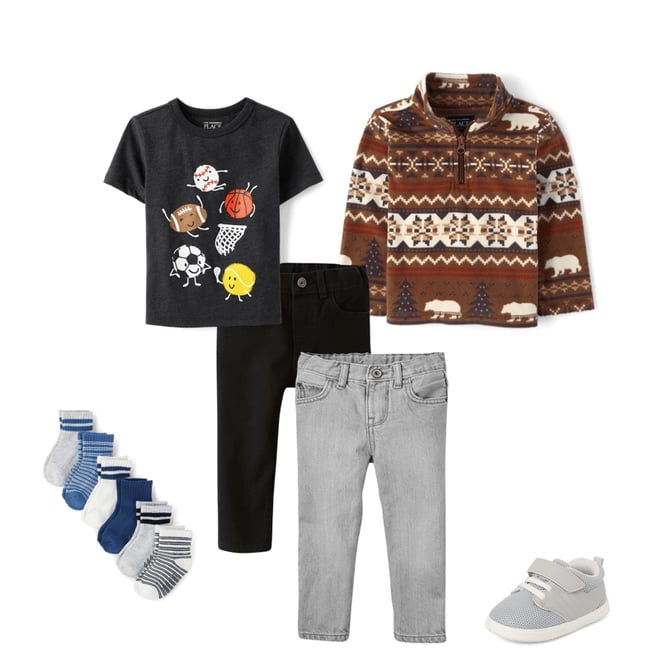 6th bundle featuring 4 items which compliment Baby And Toddler Boys Skinny Jeans 2-Pack