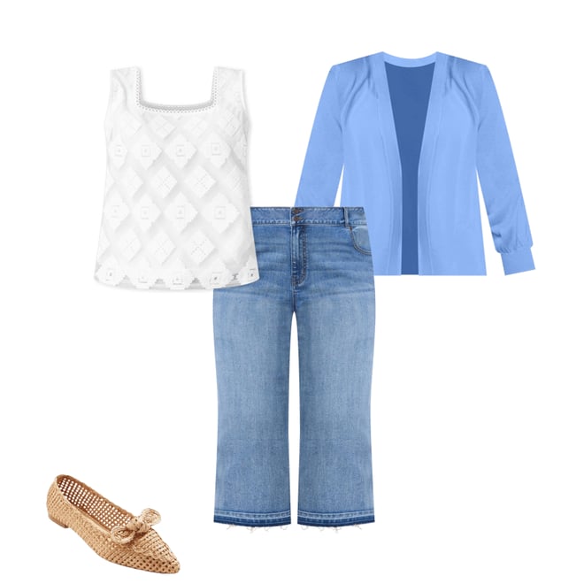  Cato Fashions | Cato Plus Size Cropped Skinny Frayed Jeans