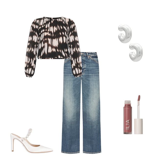 2nd bundle featuring 4 items which compliment Elastic Shirred Top
