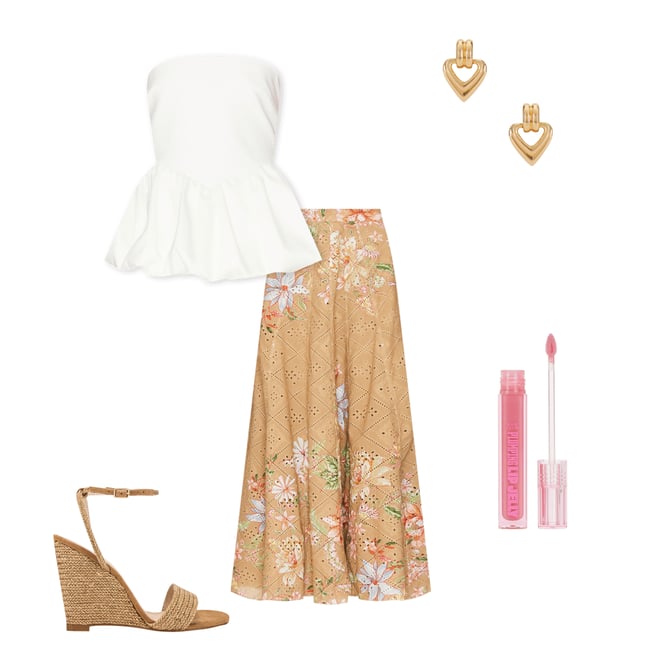 1st bundle featuring 4 items which compliment Goldie Strapless Top