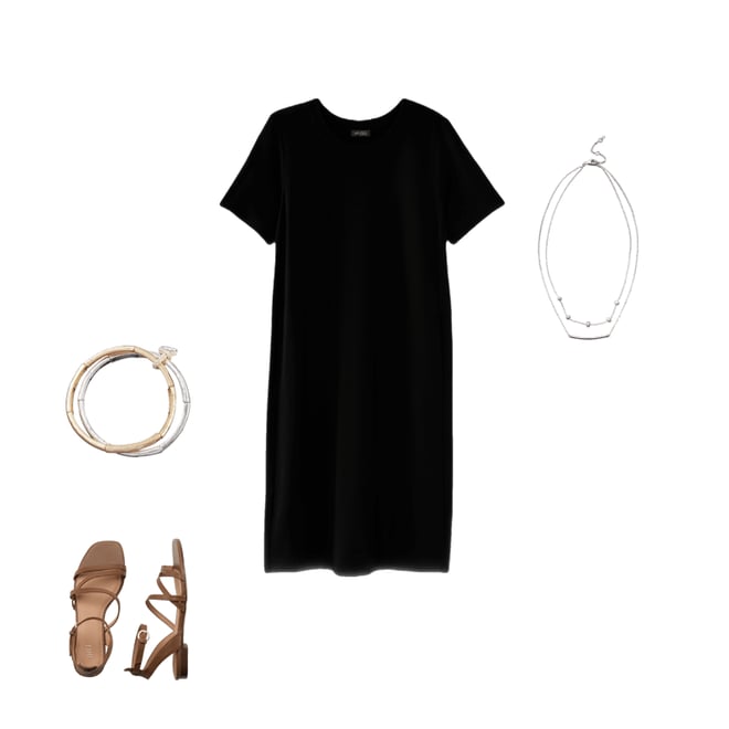 ◆2000Archives◆ CRUCIA TEE DRESS BLACK 2A25D2DR02 W2-2AB-17-BLKP_24199_grande.