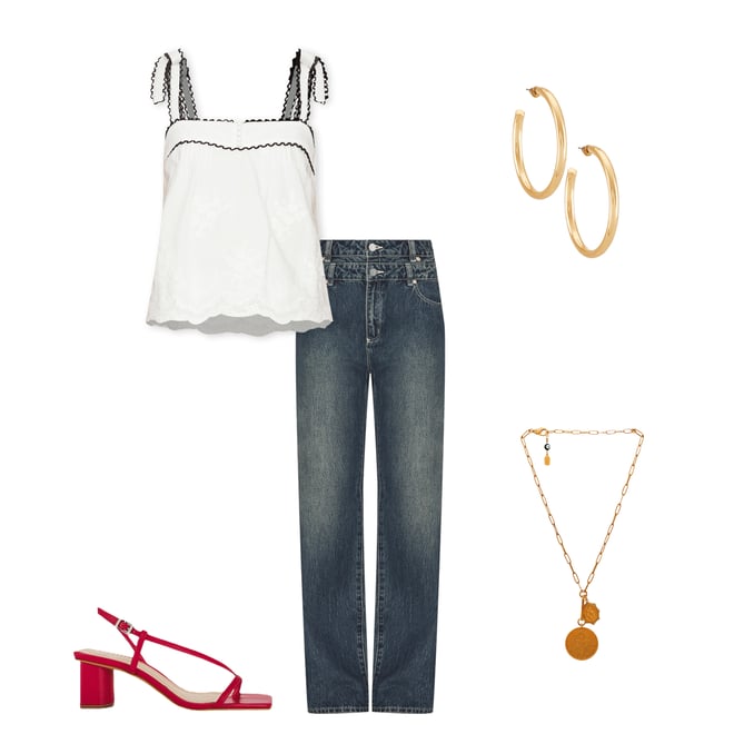 3rd bundle featuring 4 items which compliment Miena Top