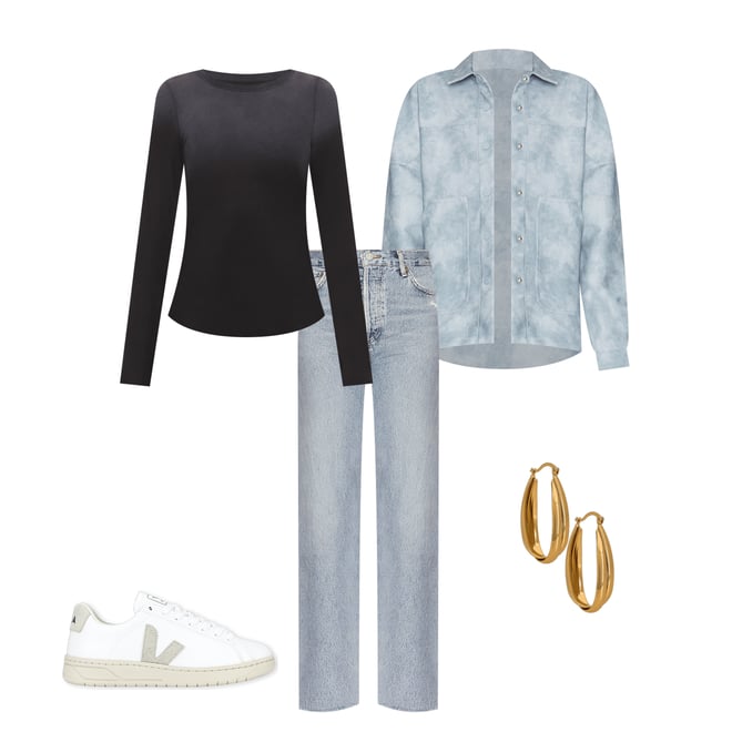 1st bundle featuring 4 items which compliment Sidonie Shacket