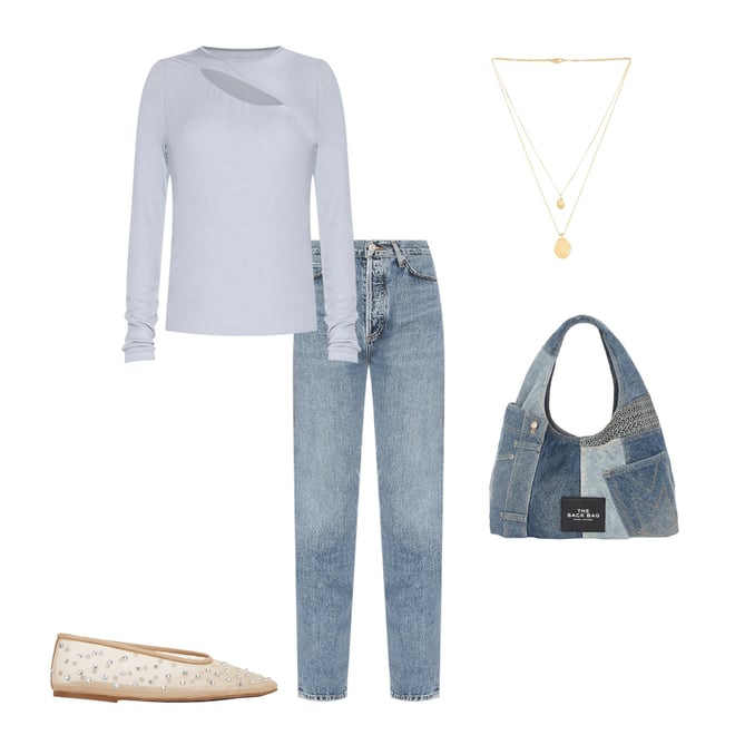 3rd bundle featuring 4 items which compliment 90's Pinch Waist Jeans