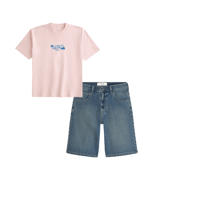 Boxy Heavyweight Hawaii Graphic Tee