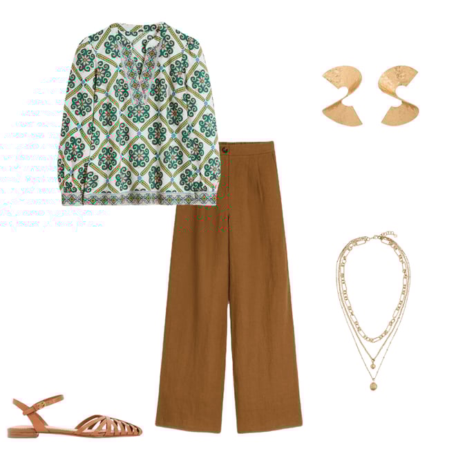 1st bundle featuring 4 items which compliment Dulwich Linen Trousers