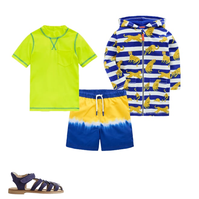 4th bundle featuring 3 items which compliment Swim Shorts-Tie Dye