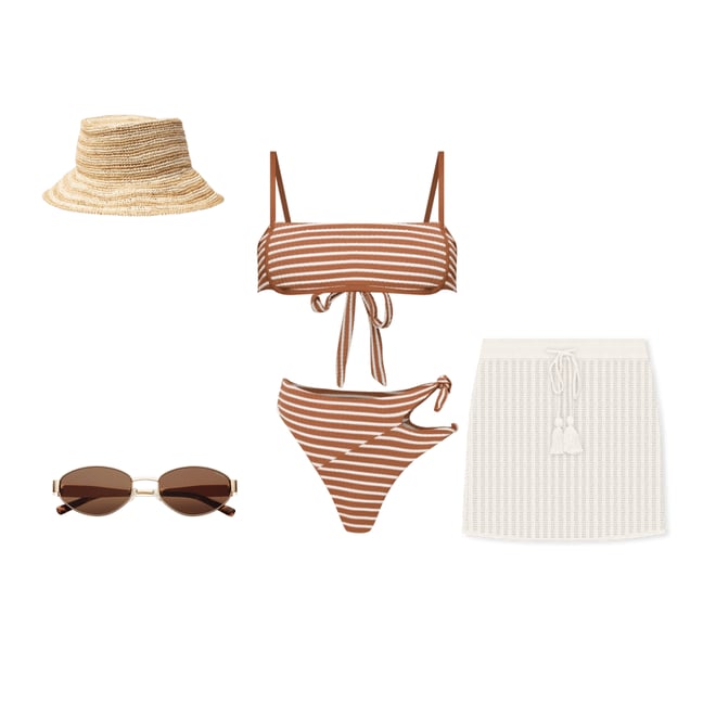1st bundle featuring 4 items which compliment Isadora Bucket Hat