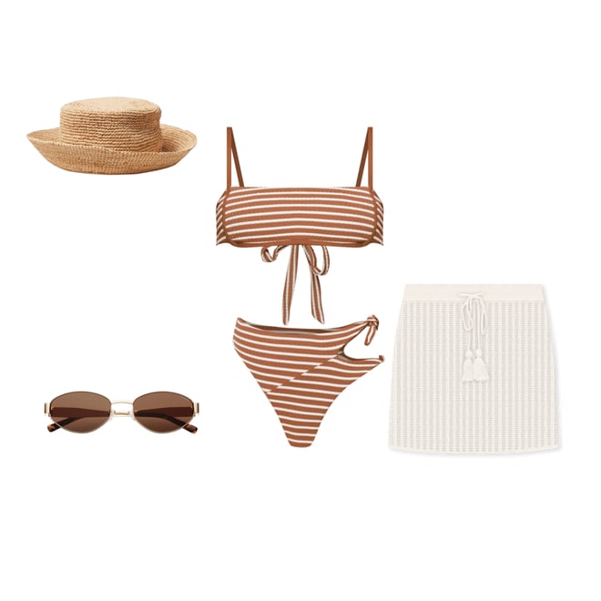 2nd bundle featuring 4 items which compliment Hazel Bikini Top