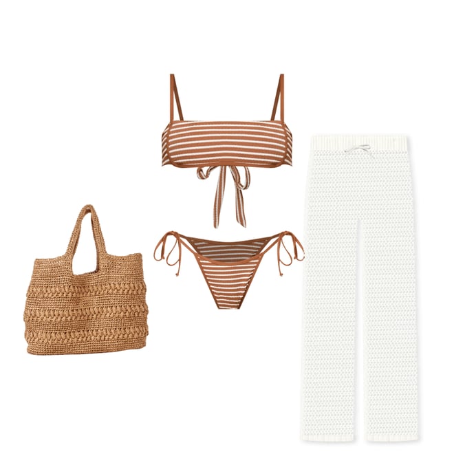 4th bundle featuring 3 items which compliment Hazel Bikini Top