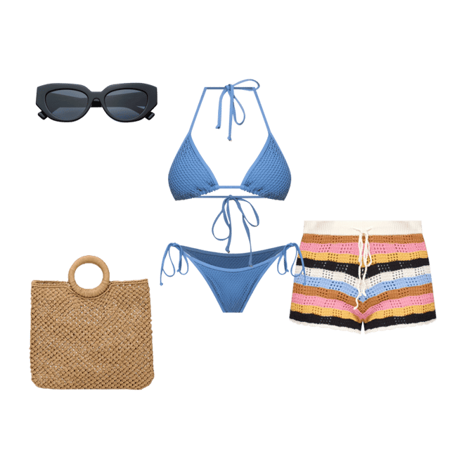 Product | LSPACE Aspen Bikini Top - Offshore