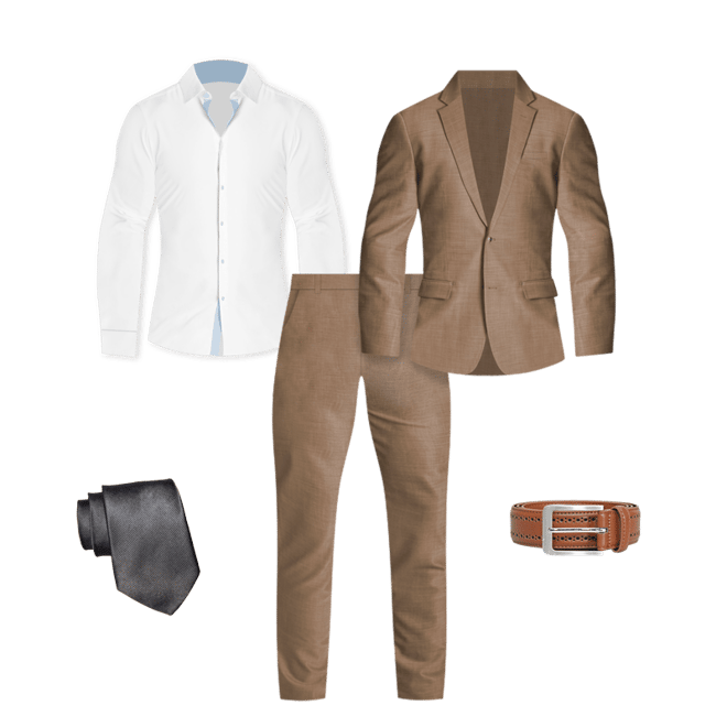fruit of the room　 ATHLETIC FORMAL SUIT Athletic Fit Stretch Suit - Heathered Charcoal
