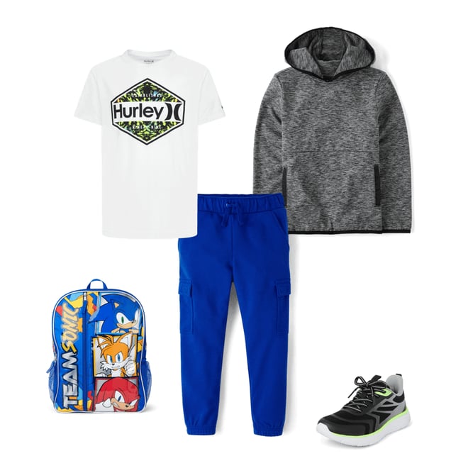 7th bundle featuring 4 items which compliment Boys Cozy Active Marl Hoodie