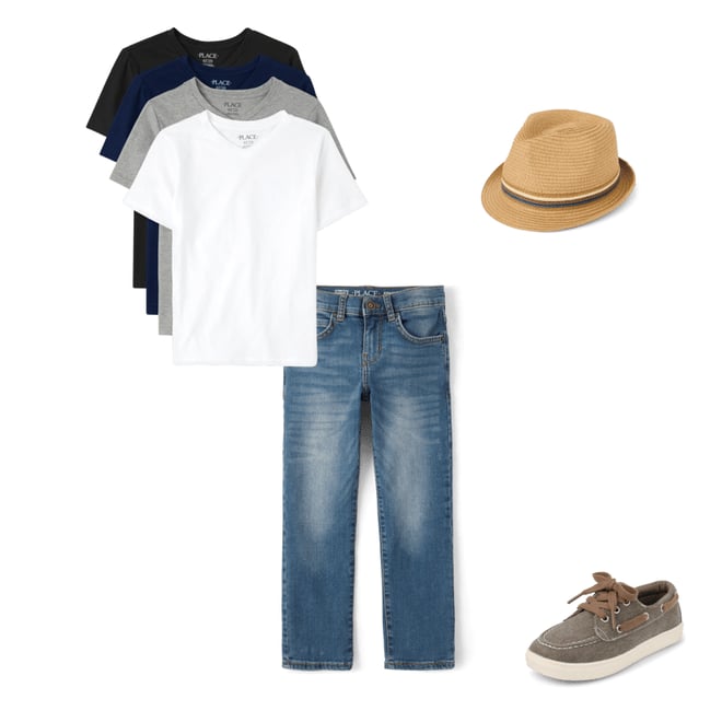 Boys Basic Straight Jeans - BLUE | The Children's Place