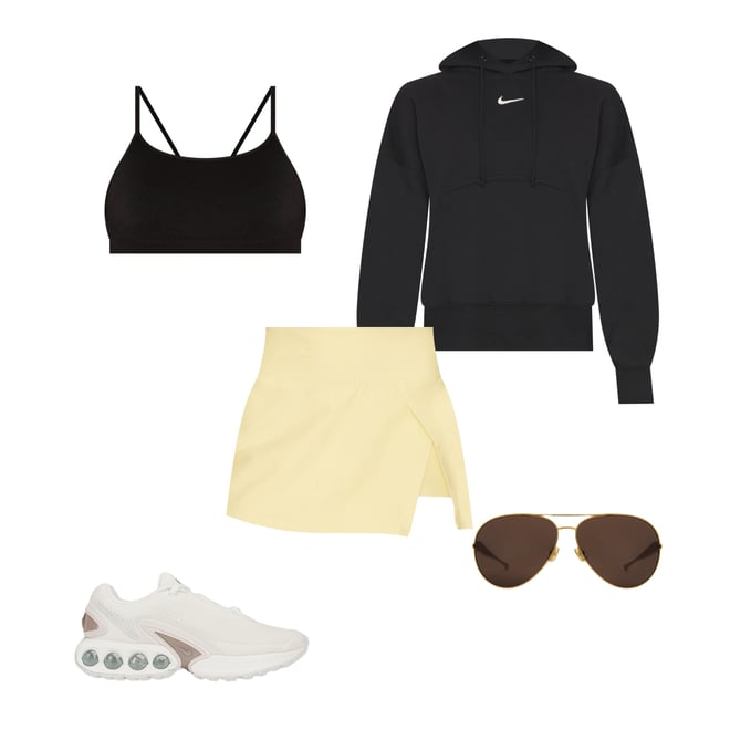 1st bundle featuring 4 items which compliment Over-oversized Pullover Hoodie