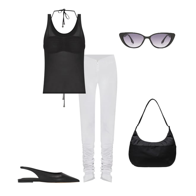 6th bundle featuring 4 items which compliment Bikini Mesh Top
