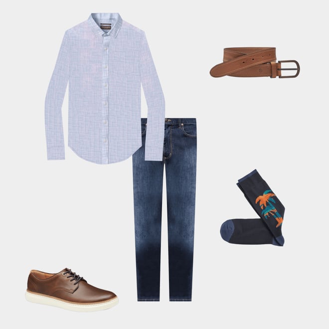 6th bundle featuring 4 items which compliment McGuffey 2 175th Anniversary Plain toe