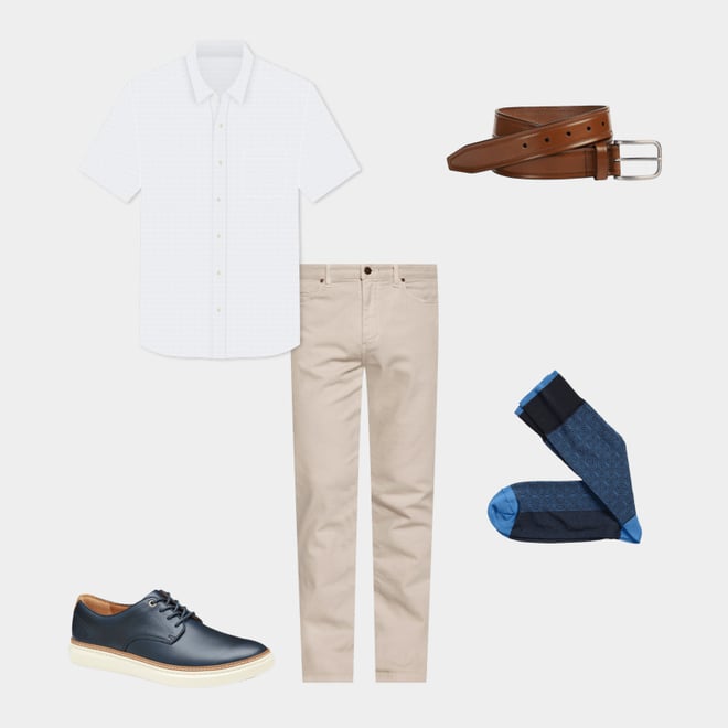 9th bundle featuring 4 items which compliment Circle Grid Socks