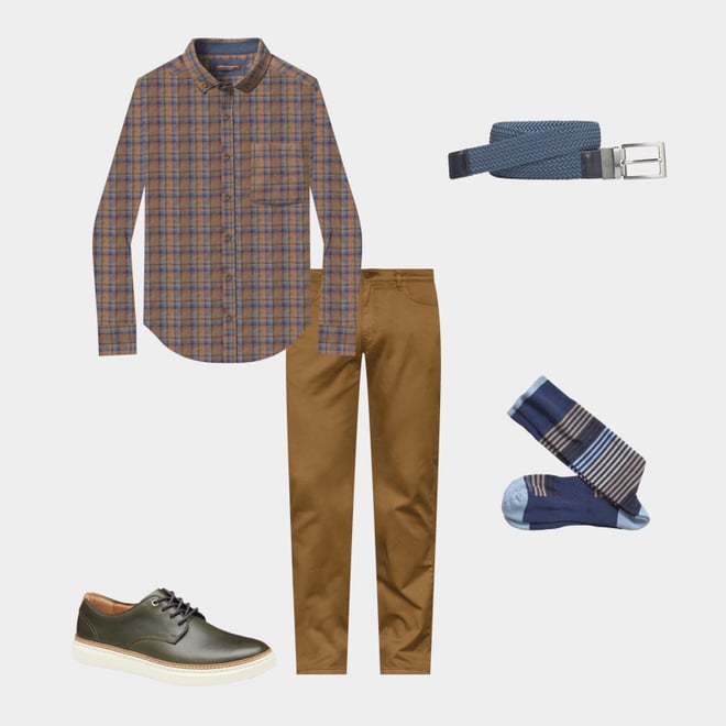 9th bundle featuring 4 items which compliment First In Comfort Heather Stripe Socks