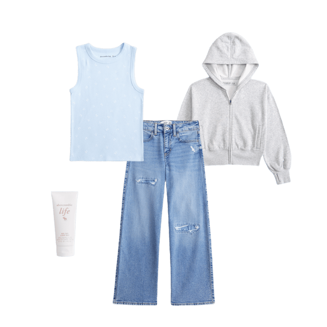 essential sunday full-zip hoodie