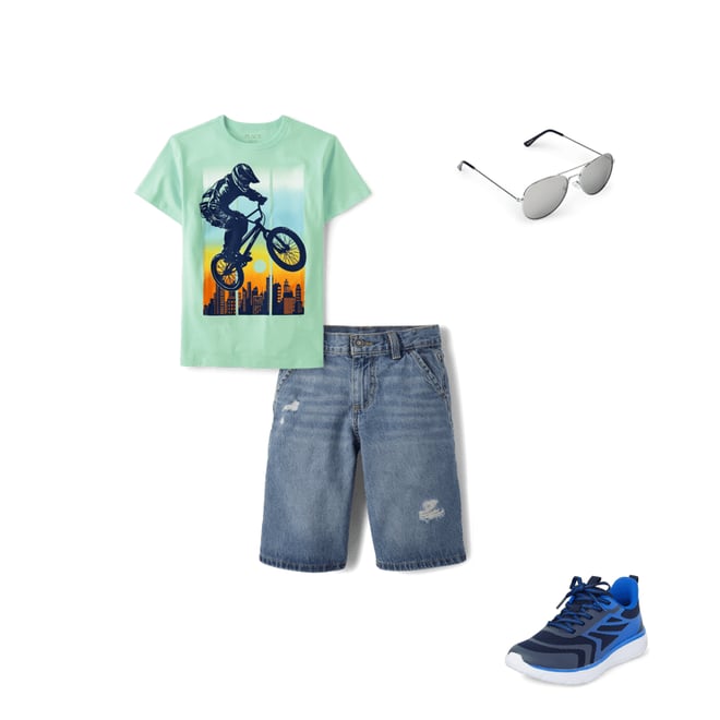 3rd bundle featuring 3 items which compliment Kids Aviator Sunglasses
