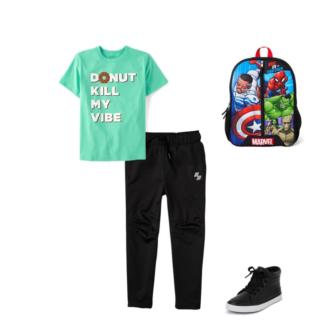 9th bundle featuring 3 items which compliment Boys Moisture Wicking Fleece Pants