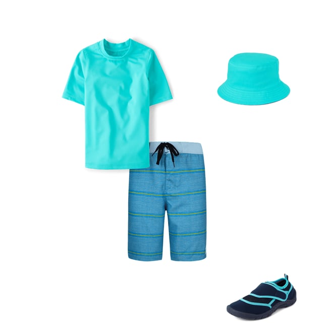 2nd bundle featuring 3 items which compliment Boys Hurley Striped Boardshorts