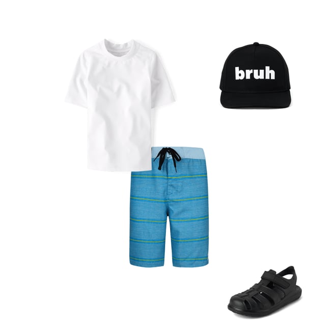 3rd bundle featuring 3 items which compliment Boys Hurley Striped Boardshorts
